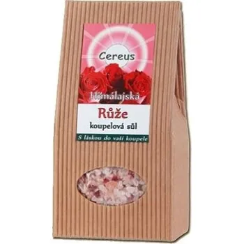 Koupelová sůl Cereus Himálajská sůl Růže 500 g