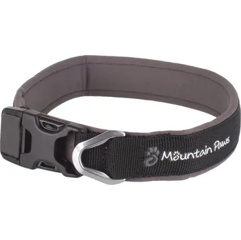 Obojek pro psa Obojek Mountain Paws Dog Collar M, Barva: Black