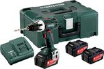 Metabo BS 18 LT + 3x4Ah LiIon MetaLoc…