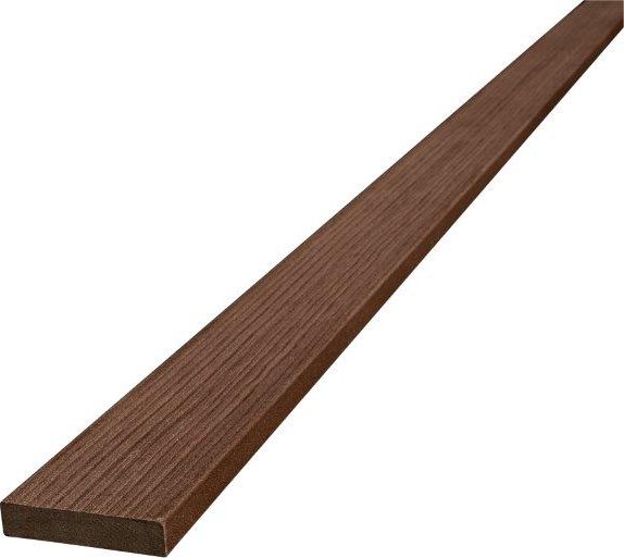 WPC terasová lemovací lišta Nextwood FULL line, hnědá