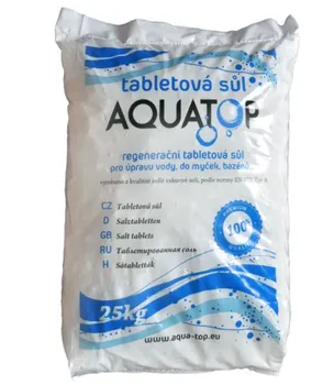 Bazénová chemie Aquatop tabletová sůl 1000 kg (40 x 25 kg) 
