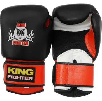MMA rukavice Boxerské rukavice King Fighter černo/červené váha/velikost: 12