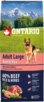 Krmivo pro psa Ontario Adult Large Beef/Rice