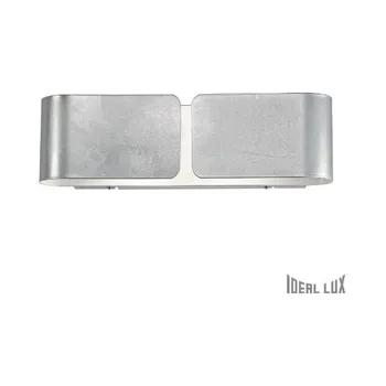 Nástěnné svítidlo Ideal Lux Clip AP2 Mini Argento 091136