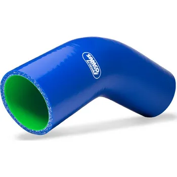 Kouřovod Samco Sport ProFuel silikonové redukční koleno 45° s vnitřním průměrem 80 mm > 60 mm pro vedení paliva