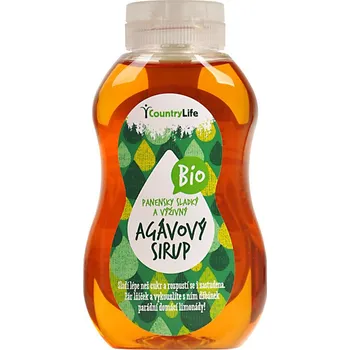 Country Life Sirup agávový bio 250 ml