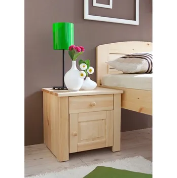 Noční stolek Noční stolek LEON masiv natur