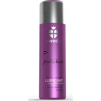 Lubrikační gel Swede Fruity Love Lubricant Sweet Raspberry Rhubarb - Lubrikační gel 100ml