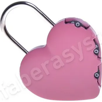 Visací zámek Visací zámek Yale HEART (srdce), kódový