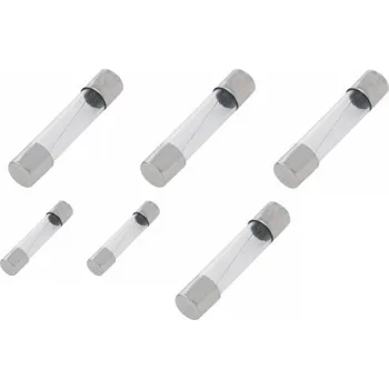 Autopojistky Pojistky skleněné 6ks