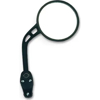 Zrcátko pro motocykl Univerzální zrcátko pro 22 mm (7/8 ") řidítka UFO PRAVÉ ČERNÉ