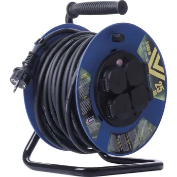 Počítačové příslušenství EMOS Schuko prodlužovací kabel 25m