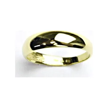 Prsten Zlatý prsten, žluté zlato, prstýnek ze zlata, hladký kroužek, T 801