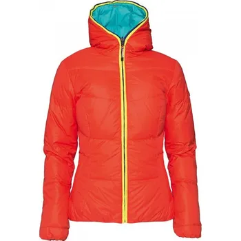 Dámská bunda Kjus Backflip Jkt, péřová, oboustranná, oranžová/modrá 36