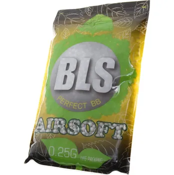 Airsoftová kulička Kuličky 6mm 0,25g, BIO Perfect, 4000 ks, 1kg, BLS