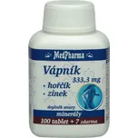 Medpharma Vápník + hořčík + zinek