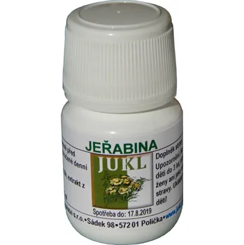 Přírodní produkt JUKL Tinktura jeřabina 30 ml