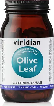Přírodní produkt Viridian Olive Leaf 90 cps.