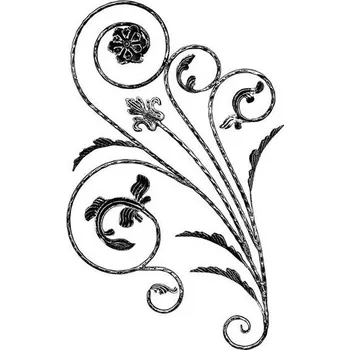 Zábradlí kovářský ornament K1301 - 1080 x 600 mm, ø 12 mm