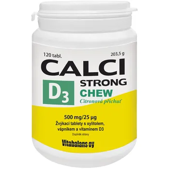 Vitabalans Calci Strong Chew + D3 tbl. 120