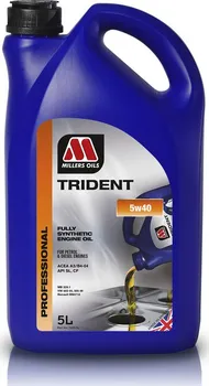Motorový olej Millers Oils Trident 5w40 5 l