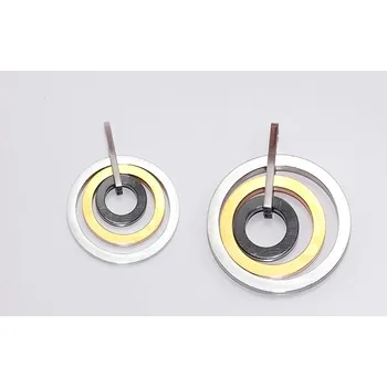 Souprava šperků RiverSperky. Dámský přívěsek chirurgická ocel, Kruhy OCPRIV220220