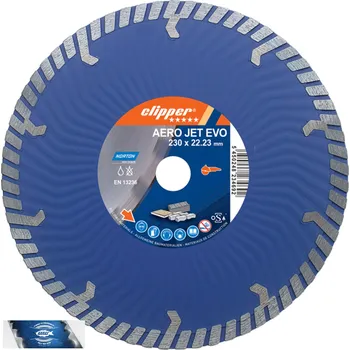 Řezný kotouč 115x22,23 mm diamantový kotouč multifunkční a univerzální AERO JET EVO