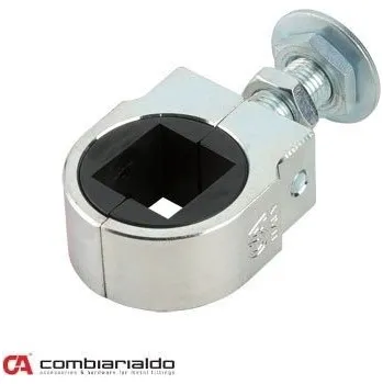 pant závěs nastavitelný na upnutí čtyřhranu - čtyřhran 50 x 50 mm, závit M22