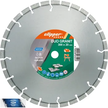 Řezný kotouč 350x25,4 mm diamantový kotouč na kámen Dynamic DUO GRANIT