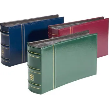 Poštovní známka Leuchtturm Album na 100 FDC - velké 243 x 133 mm - červené (doprodej!)