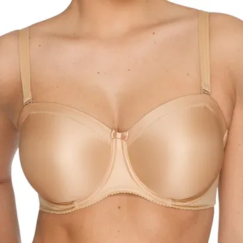 Podprsenka PrimaDonna - Satin podprsenka nevyztužená s odepínacími ramínky cognac 70E 0161331