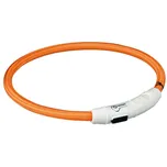 Trixie Svítící kroužek USB oranžový