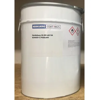 Lak na dřevo Heidelberg 2K-DD LAK NA SCHODY A PODLAHY 10L stupeň lesku: mat - matt (672-0101) + dárek k objednávce nad 1000Kč