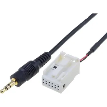 Audio kabel 4CARMEDIA Adaptér Aux Jack 3,5mm Audi