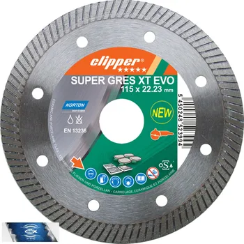 Řezný kotouč 125x22,23 mm diamantový kotouč na kámen a obkladové materiály SUPER GRES XT EVO