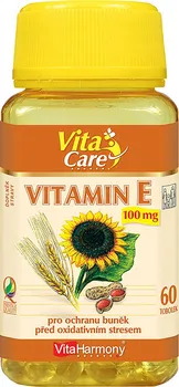 VitaHarmony Vitamin E 100 mg 60 tobolek