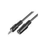 GOOBAY Kabel Jack 3,5mm zásuvka, Jack 3,5mm vidlice 10m