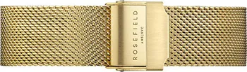 Řemínek na hodinky Rosefield Řemínek The Tribeca Gold 16 mm
