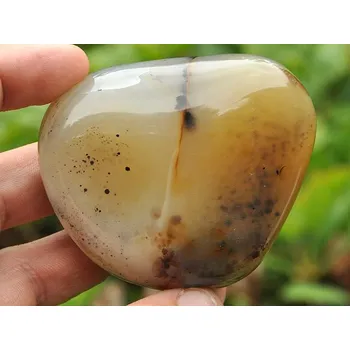 Přírodní kámen Achát jumbo z Madagaskaru 70mm