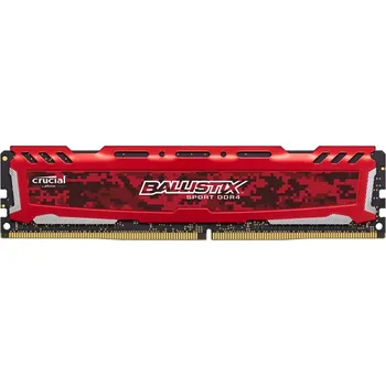 Operační paměť Crucial Ballistix Sport LT Red 16GB (1x16GB) DDR4 2400MHz CL16