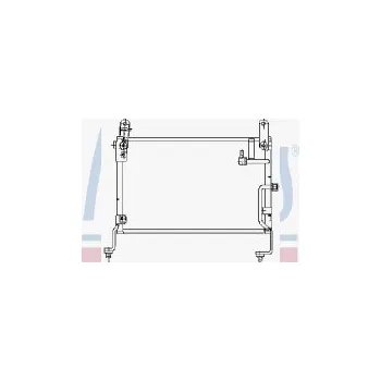 Chladič motoru Chladič klimatizace NISSENS 94635