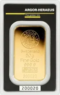 Argor Heraeus Zlatý slitek 50 g