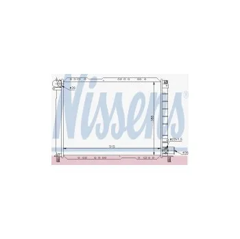 Motor automobilu Chladič motoru NISSENS 61723