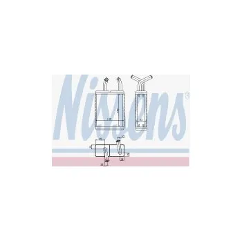 Chladič motoru Výměník tepla NISSENS 73452