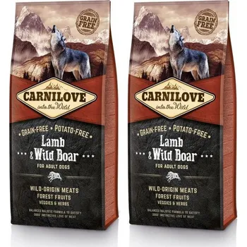 Carnilove Dog Adult Lamb/Wild Boar, 2x 12 kg