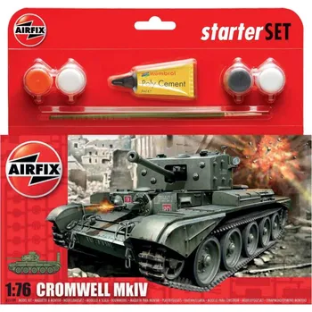 Plastikový model Airfix Starter SetCromwell Cruiser Tank 1:76