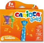 Carioca Baby Teddy Marker 6 barev