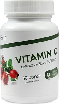 Přírodní produkt Vieste Vitamin C ze šípku 30 cps.