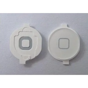 OEM iPad 2/3/4 Home Button - bílý s gumovou podložkou