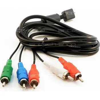 Hra pro starou konzoli PS2 PS3 Komponentní kabel YUV pro Playstation 2/3